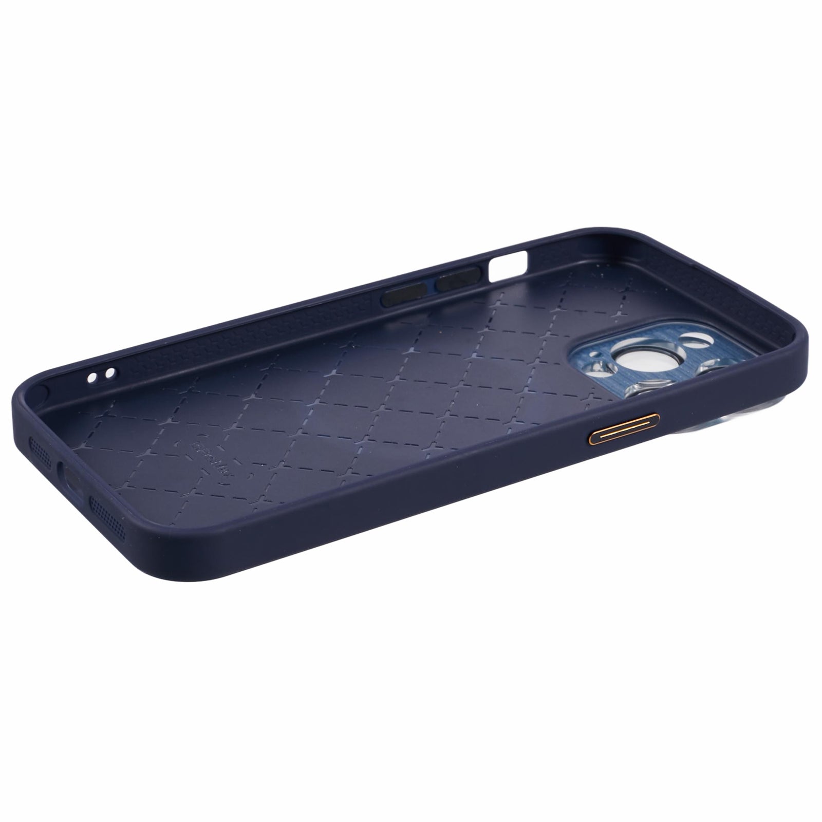YUX Series For iPhone 13 Pro Max 6.7 inch Case Compatible with MagSafe PU+Acrylic Shell with Cracked Ice Pattern YUX Series For iPhone 13 Pro Max 6.7 inch Case Compatible with MagSafe PU+Acrylic Shell with Cracked Ice Pattern